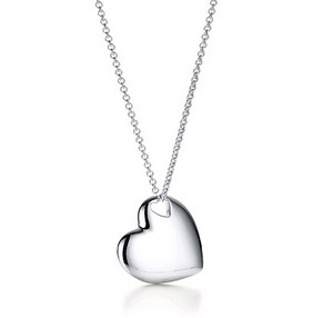 Tiffany Outlet Two Hearts Pendant [fc78]